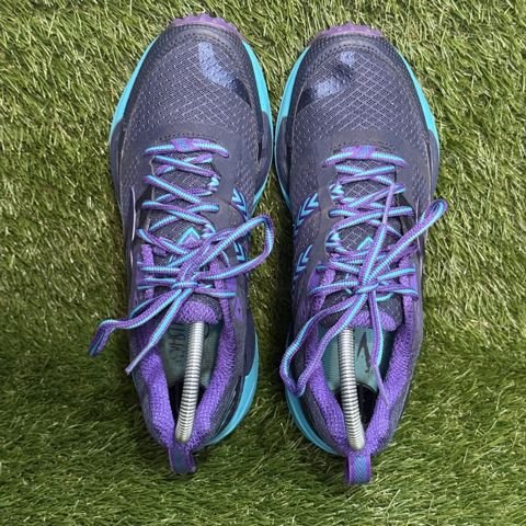 Brooks Cascadia 12 Womens Size 8 B Navy Teal Purple Trail Running Shoes 1202331B photo 6