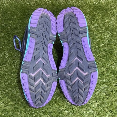 Brooks Cascadia 12 Womens Size 8 B Navy Teal Purple Trail Running Shoes 1202331B photo 7
