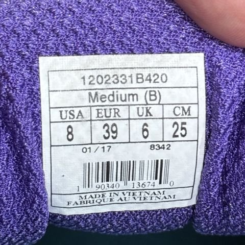 Brooks Cascadia 12 Womens Size 8 B Navy Teal Purple Trail Running Shoes 1202331B photo 8