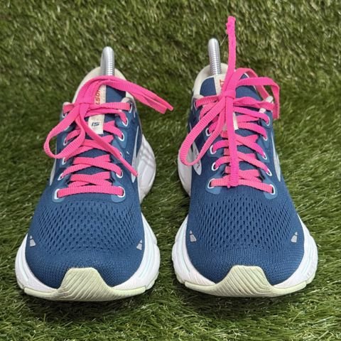 Brooks Ghost 15 Womens Size 8 B Blue Pink Running Shoes Sneakers 1203801B497 photo 2