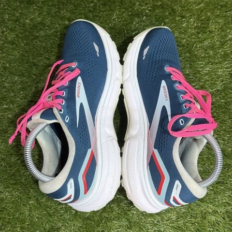 Brooks Ghost 15 Womens Size 8 B Blue Pink Running Shoes Sneakers 1203801B497 photo 5