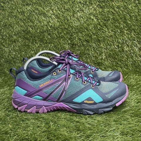 Merrell Womens Size 11 Teal Purple Trail Hiking Shoes FlexConnect J99862 photo 1