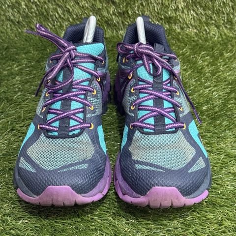 Merrell Womens Size 11 Teal Purple Trail Hiking Shoes FlexConnect J99862 photo 2