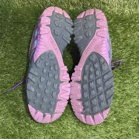 Merrell Womens Size 11 Teal Purple Trail Hiking Shoes FlexConnect J99862 photo 7
