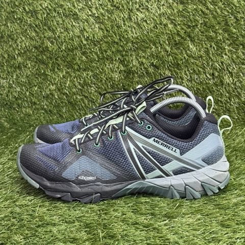 Merrell Womens Size 11 Navy Mint Trail Hiking Shoes FlexConnect J12338 photo 3