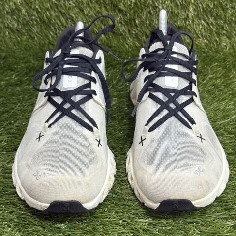 On Cloud X 3 Mens Size 8.5 Ivory Black Training Running Shoes 60.98706 photo 2