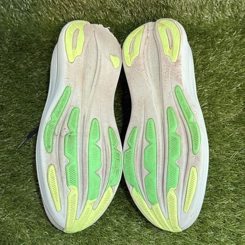 Asics Gel-Nimbus 28 Mens Size 11.5 White Lime Green Running Shoes 1011C127 photo 7
