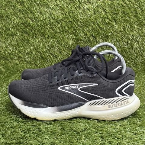 Brooks Glycerin GTS 21 Womens Size 8.5 D Wide Black White Running Shoes photo 3