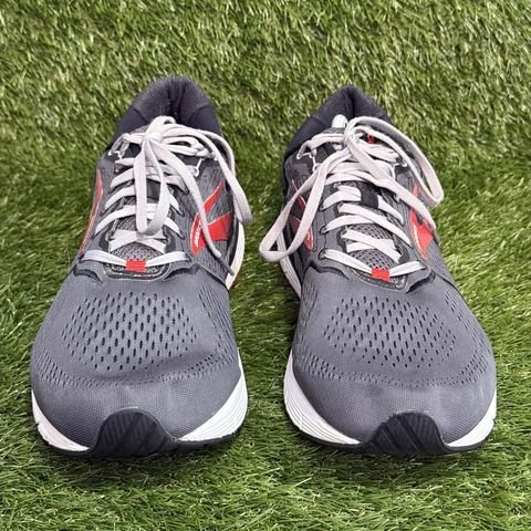 Brooks Beast 20 Mens Size 13 4E Extra Wide Gray Red Running Shoes 1103274E019 photo 2