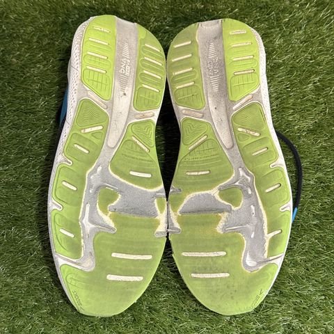 Brooks Ghost Max Mens Size 13 D Black Blue Lime Running Shoes 1104061D060 photo 7