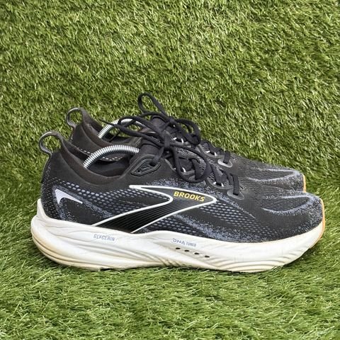 Brooks Glycerin 22 Mens Size 11.5 Black Blue Orange Running Shoes Sneakers photo 1