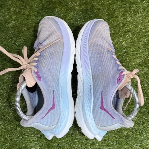 Hoka Mach 5 Womens Size 7 B Lilac Peach Lightweight Running Shoes 1127894 photo 5