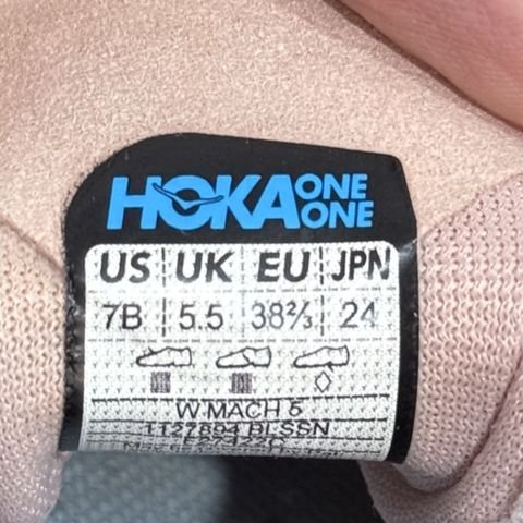 Hoka Mach 5 Womens Size 7 B Lilac Peach Lightweight Running Shoes 1127894 photo 8